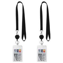 Llavero con soporte para tarjeta de identificación, accesorios de enfermera, juego de insignias, cordón, correas para el cuello, llavero para tarjeta de visita de enfermera