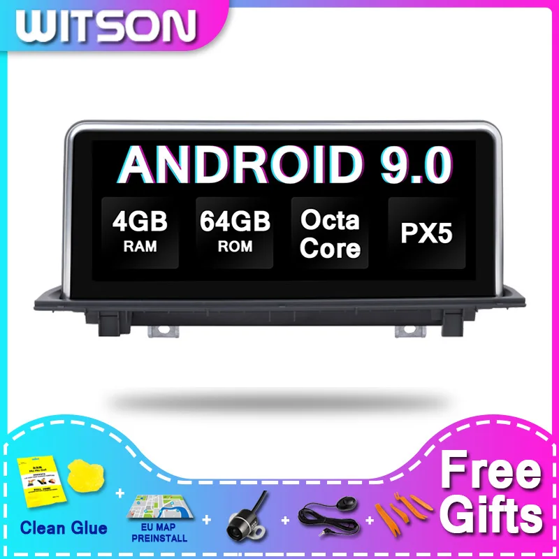 WITSON BMW BIG SCREEN Android  9.0 Car DVD Gps For BMW X1 F48(2016-2017) Original NBT System 4G 32GB Car DVD Player