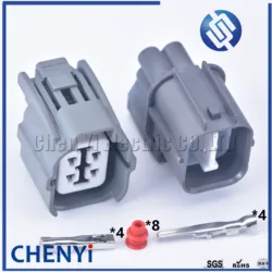 4 Pin HW Sealed Auto Connector Light Lamp Motor Socket Oxygen sensor Plug 6189-0132 6181-0073 For Toyota Camry Honda B-Series
