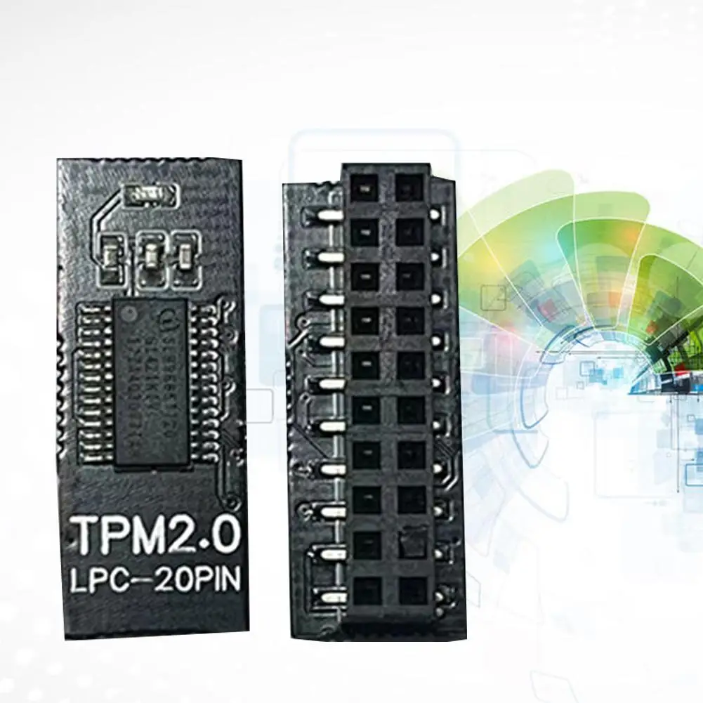 TPM 2.0 Encryption Security Module Remote Card Windows 11 Upgrade Module 12 14 18 20-1pin To Support Multi-brand Motherboards