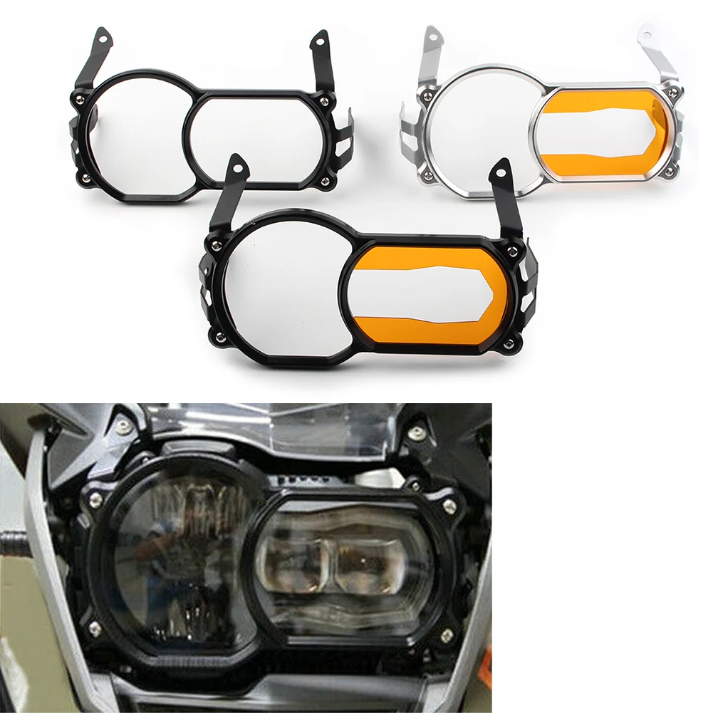 Motorbike Headlight Lens Protector Guard Cover Acrylic Patch For BMW R1200GS LC Adventure 2014-2020 & R1250GS ADV 2018-2020