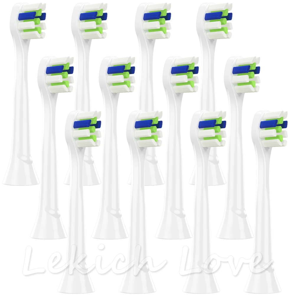 12 Pcs Toothbrush Heads for Philips Sonicare Brush Heads fit for 3 6 9 Series Gum Health, Diamond Clean, HealthyWhite, FlexCare