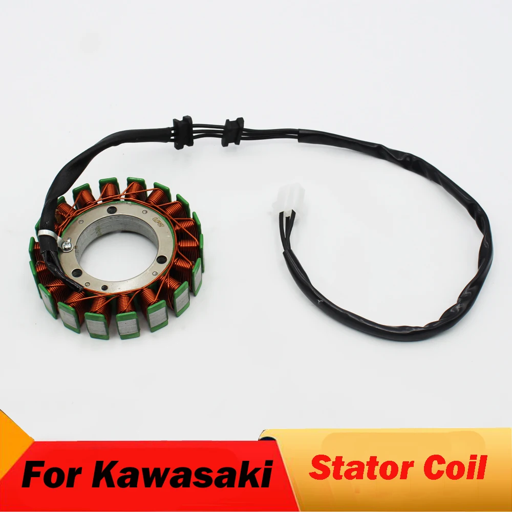 For Kawasaki KLF400 Bayou 400 4WD 1993-1999 KLF400 Bayou Euro 1995-1999 21003-1243 Motorcycle Generator Magneto Stator Coil