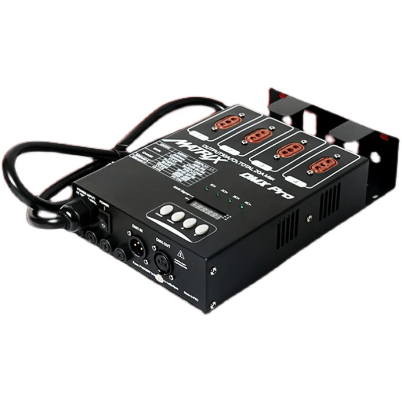 4チャンネルデジタル調光シリコンボックスLED調光器ステージ照明dmxディッシングコントローラーパフォーマンスプロジェクトフロー