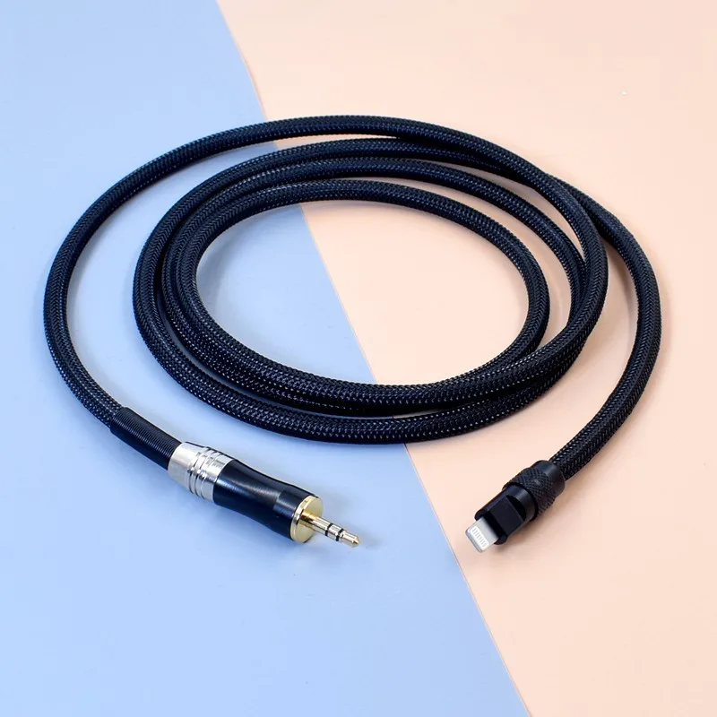 Micro USB A TYPE-C to 3.5mm Coaxial Audio Cable for Android Mobile Phone Computer Chord MOJO Hugo2 Support 192kHz 32bit DSD