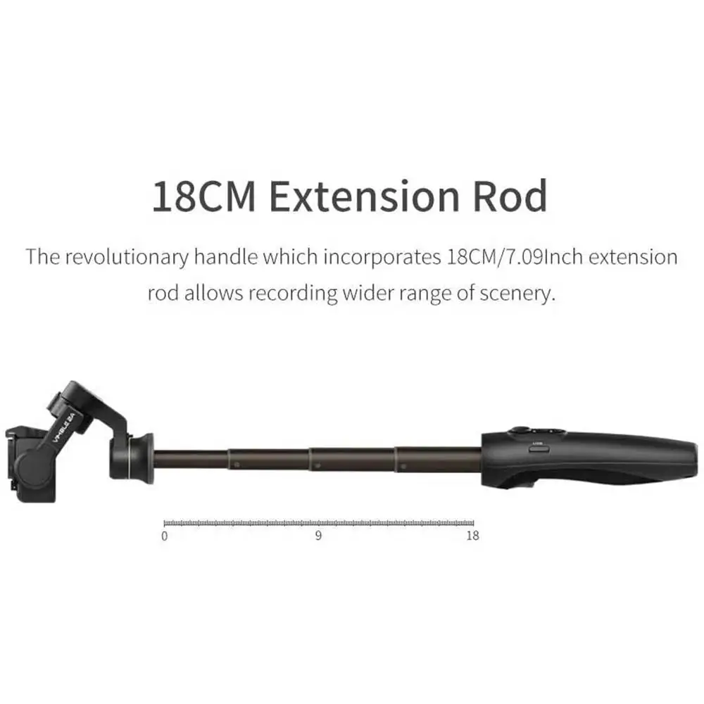 FeiyuTech-Vimble 2A 3 축 짐벌 휴대용 안정기, GoPro Hero 8/7/6/5 액션 카메라 자전거/헬멧/자동차 조립