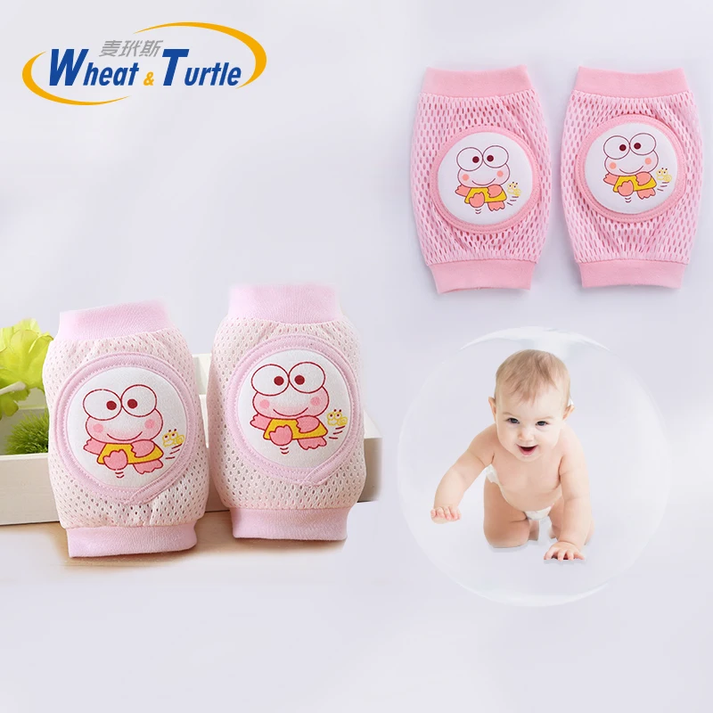 1 Pair baby knee pad kids safety crawling elbow cushion infant toddlers  leg warmer  support protector  cap