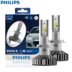 Philips X-treme Ultinon LED H4 H7 H8 H11 H16 9005 9006 HB3 HB4 12V 6000K  Car LED Head Light Auto Fog Lamps +200% Brighter (Twin) - AliExpress 34