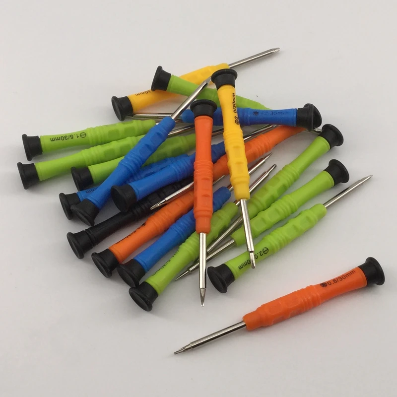 

100pcs/lot 5-Point star Pentalobe 0.8/1.2 High Quality 45 steel hardening Screwdriver phillips Repair Tools for iPhone Decive