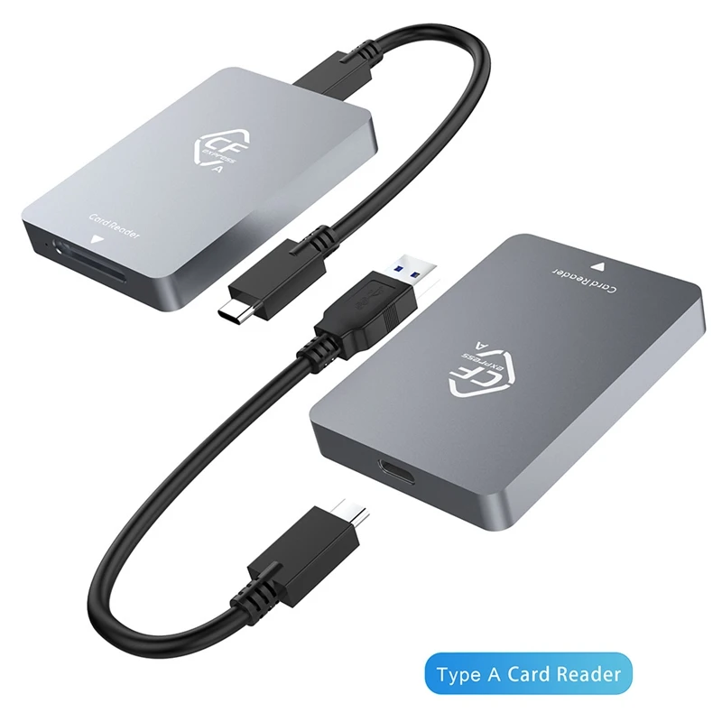CFexpress-lector de tarjetas tipo a, adaptador USB3.1 Gen2, 10gbps, para Windows XP, con Cable para SLR