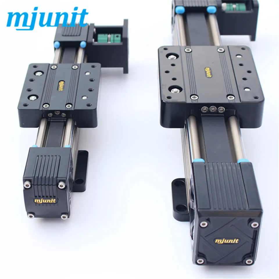 

heavy load linear stage MJ60 linear guide 5M-25 toothed belt drive rails 200mm stroke