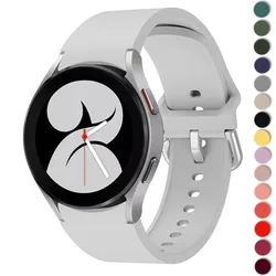 Correa para Samsung Galaxy Watch 4 classic, pulsera deportiva de silicona, 42mm, 46mm, 44mm, 40mm, 5pro band, 4/5