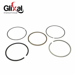 Glixal 139QMB 139QMA GY6 72cc 80cc Gas Scooter 47mm Piston Ring Set SUNL Vento ABM STELS Banzer Romet Moped