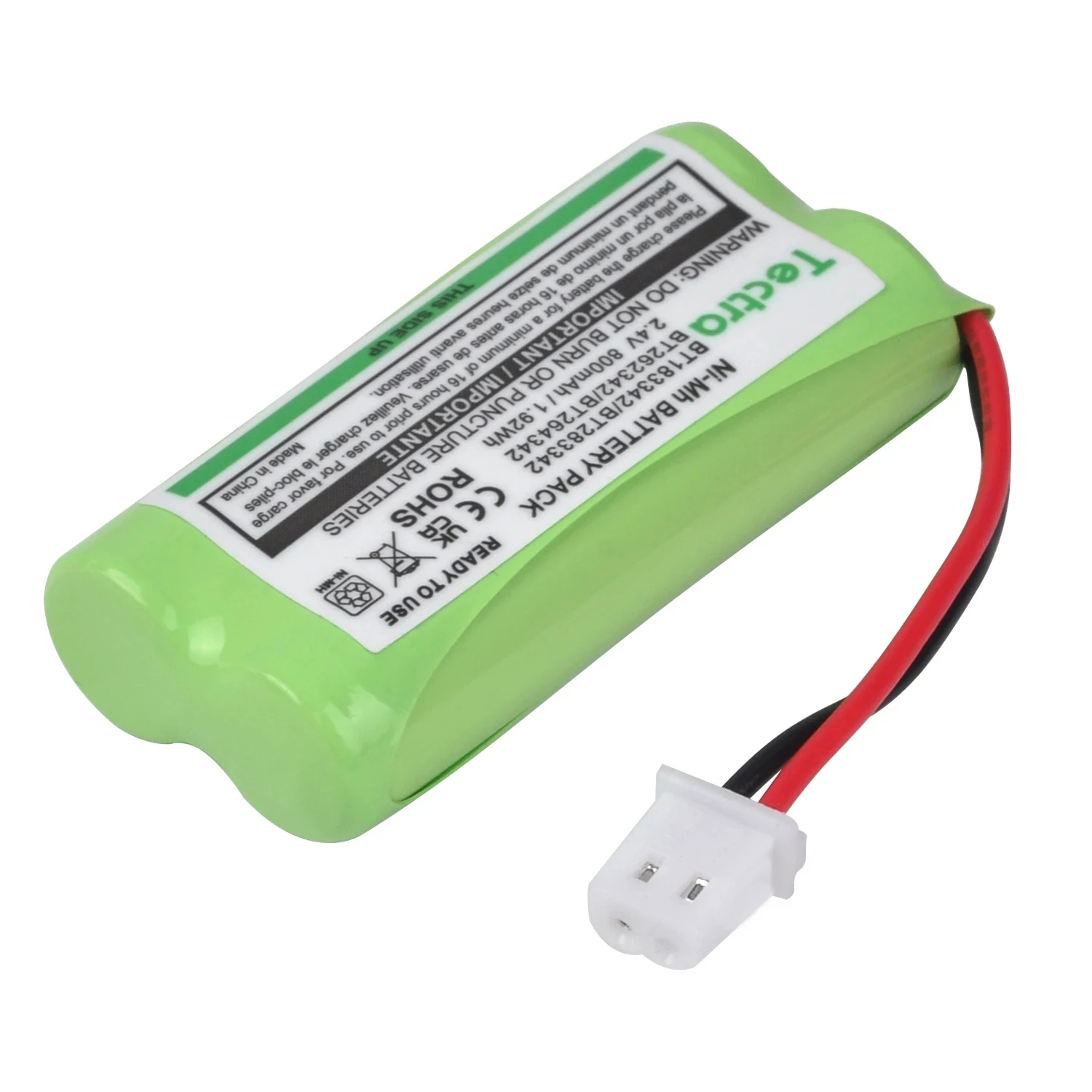 BT183342 BT283342 Cordless Phone Battery for AT&T VTech BT166342 BT266342 BT162342 BT262342 CS6709 CS6609 CS6509