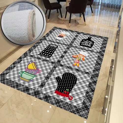 Andorra Carpet Kitchen Mat Anti-Slip Floor Washable DOT-HT823