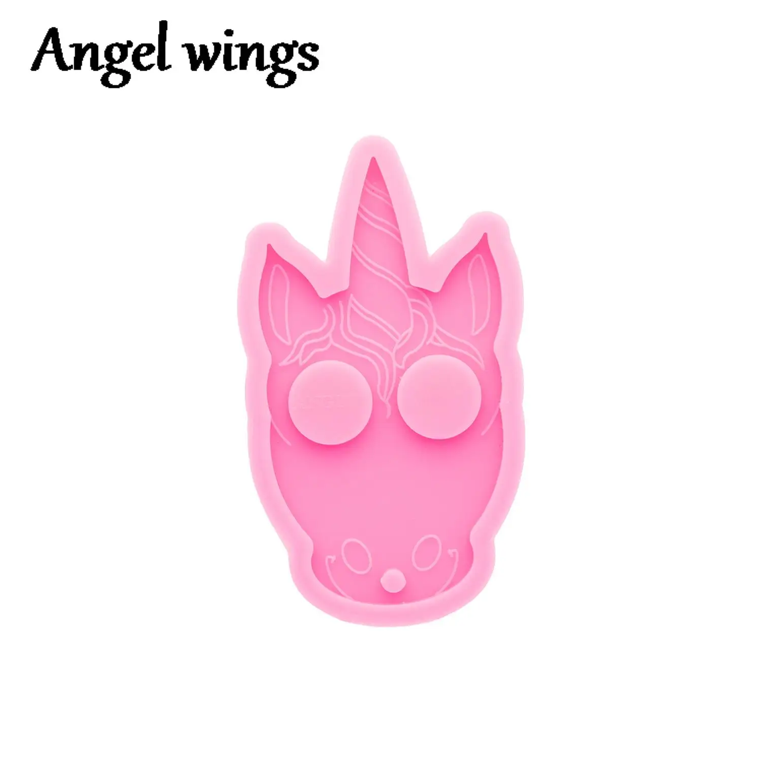 DY0872 Cat/Unicorn/Deer/Whale/Dog paw/Heart self Keychain Mold for Self-defense,Resin Epoxy Silicone Mold for Resin Craft