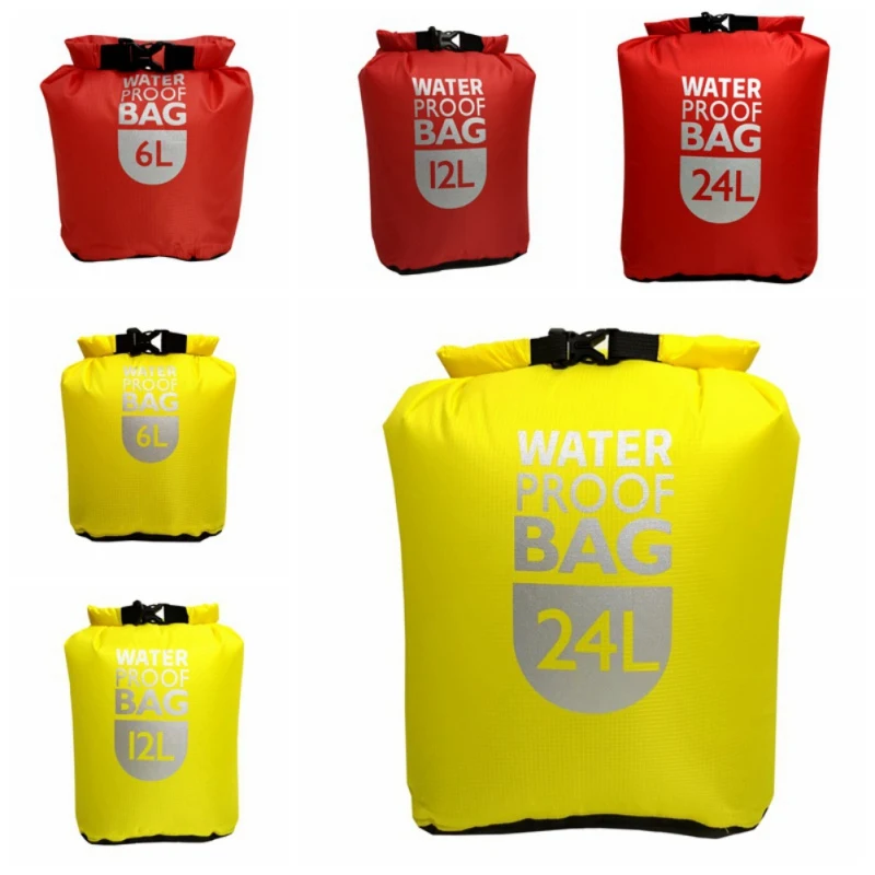 Paquete de bolsa seca impermeable para natación, Rafting, Kayak, río, Trekking, navegación flotante, canoa, resistente al agua, sacos secos