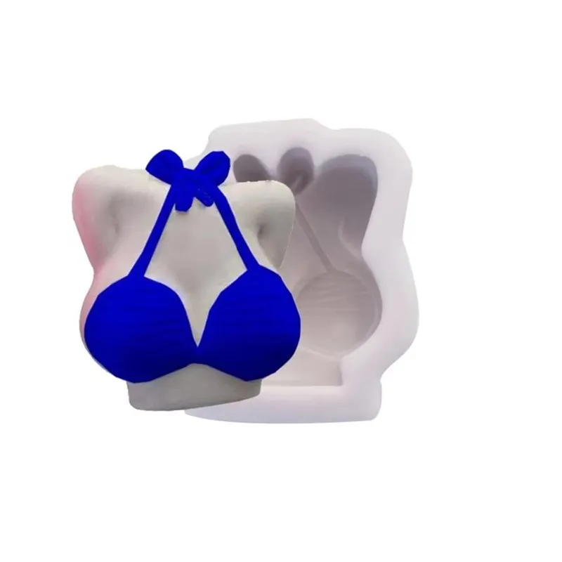 Sexy Bikini Butt Chest Handmade Soap Fondant Silicone Mold DIY Chocolate Baking Cake Jelly Pudding Molds