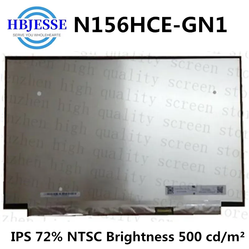 

Original NEW 15.6'' N156HCE-GN1 IPS 72% NTSC Brightness 500 cd/m² LCD Display Screen Matrix 30 Pins FHD Matte FRU 01YN165