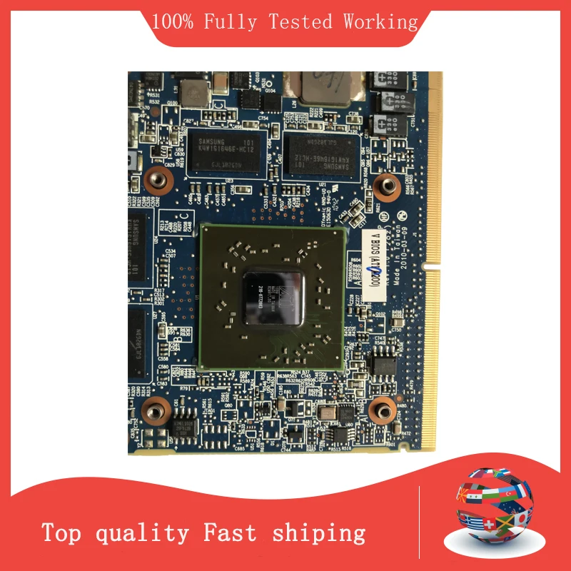 

KAQ00 LS-495CP 604678-001 595823-001 Firepro M5800 VGA Video Card for HP Compaq 8540P 8540W 8570W 8760W 8560W