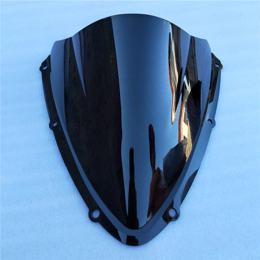 For Suzuki GSXR600 GSXR750 GSXR 600 750 K8 2008-2009 Motorcycle Bubble Windscreen High Quality Windshield Black Wind Deflectore