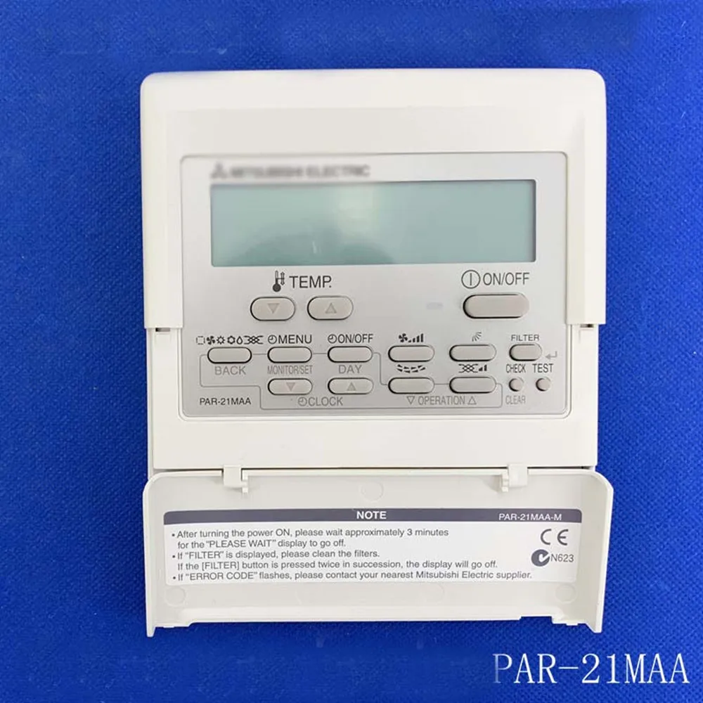 Original Mitsubishi Electric Air Conditioner Wire Controller PAR-21MAA Wired Remote Control Hand Communicator Control Panel