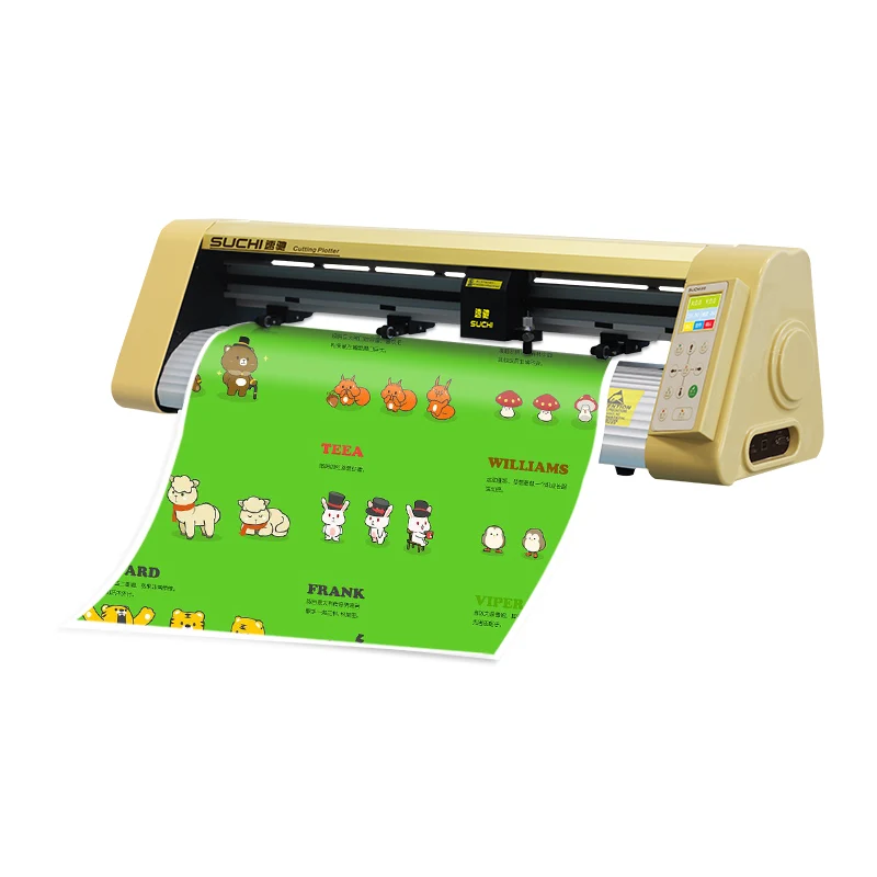 

High Quality 24" Cutter Plotter 730Mm With Contour Software For Vinyl Sticker Cutting Plotter Machine