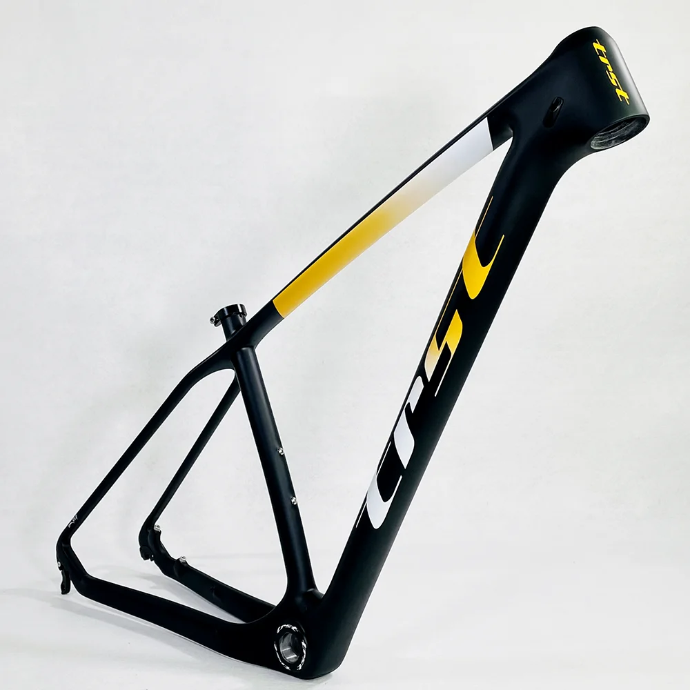 TRST mtb frame carbon fiber frameset bicycle 29er 27.5er 29er frame cadre velo quadro bicicleta quadro de carbono boost 148 142