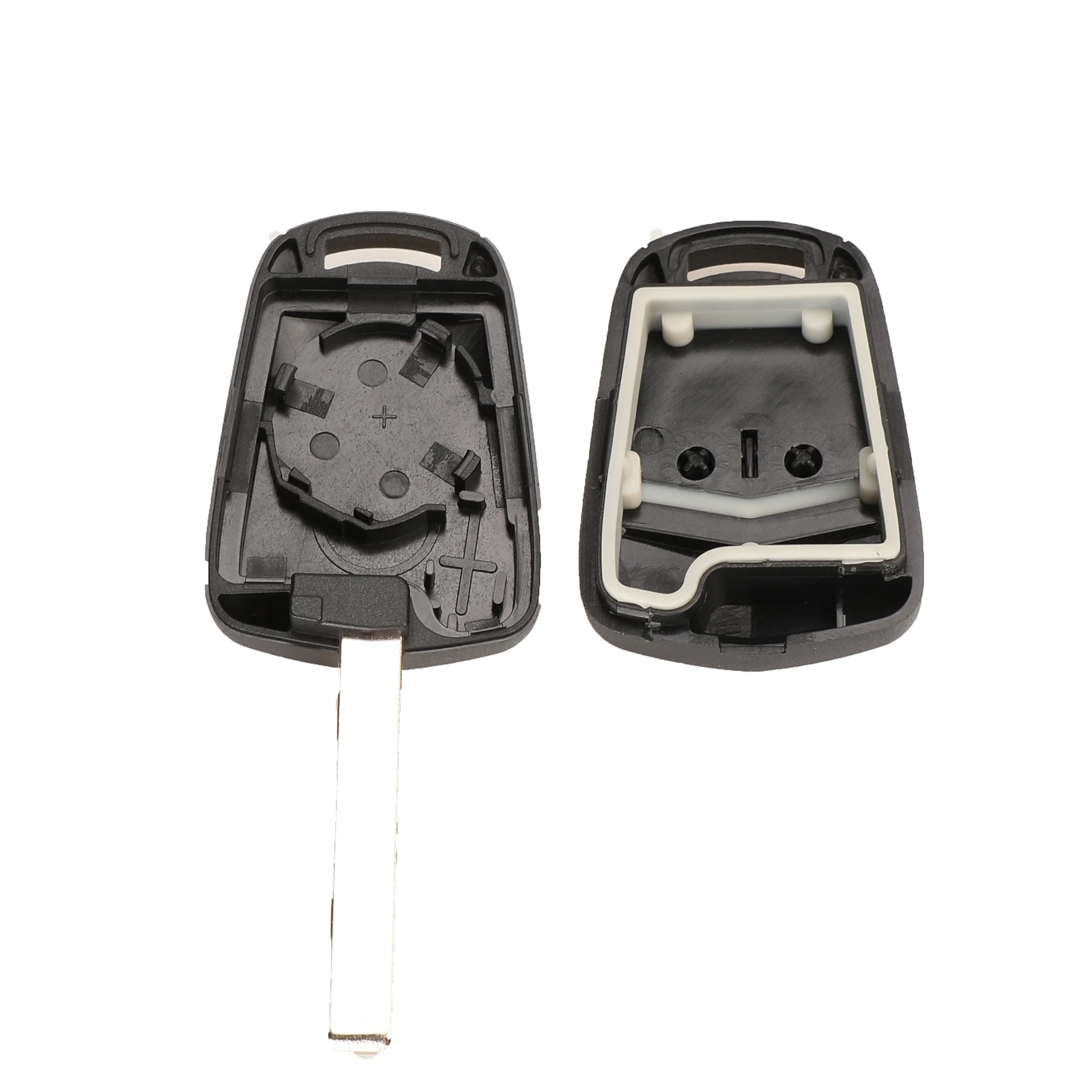 jingyuqin 2 Buttons Replacement Remote Car Key Shell Case Fob For Opel Corsa Astra H Corsa D Zafira B Meriva