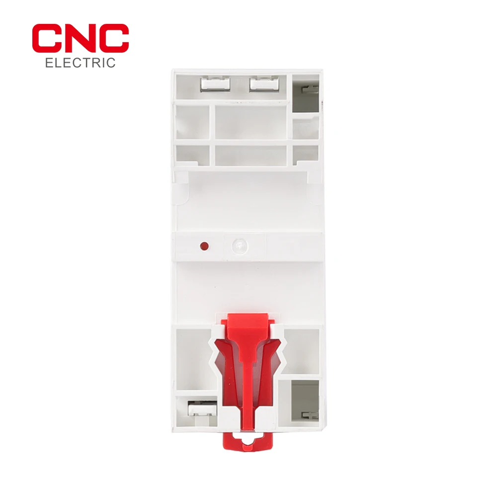 CNC YCCH6 2P Din rail Household ac contattore modulare 25A 40A 220V/230V 50/60HZ 2NO 2NC o 1NO 1NC