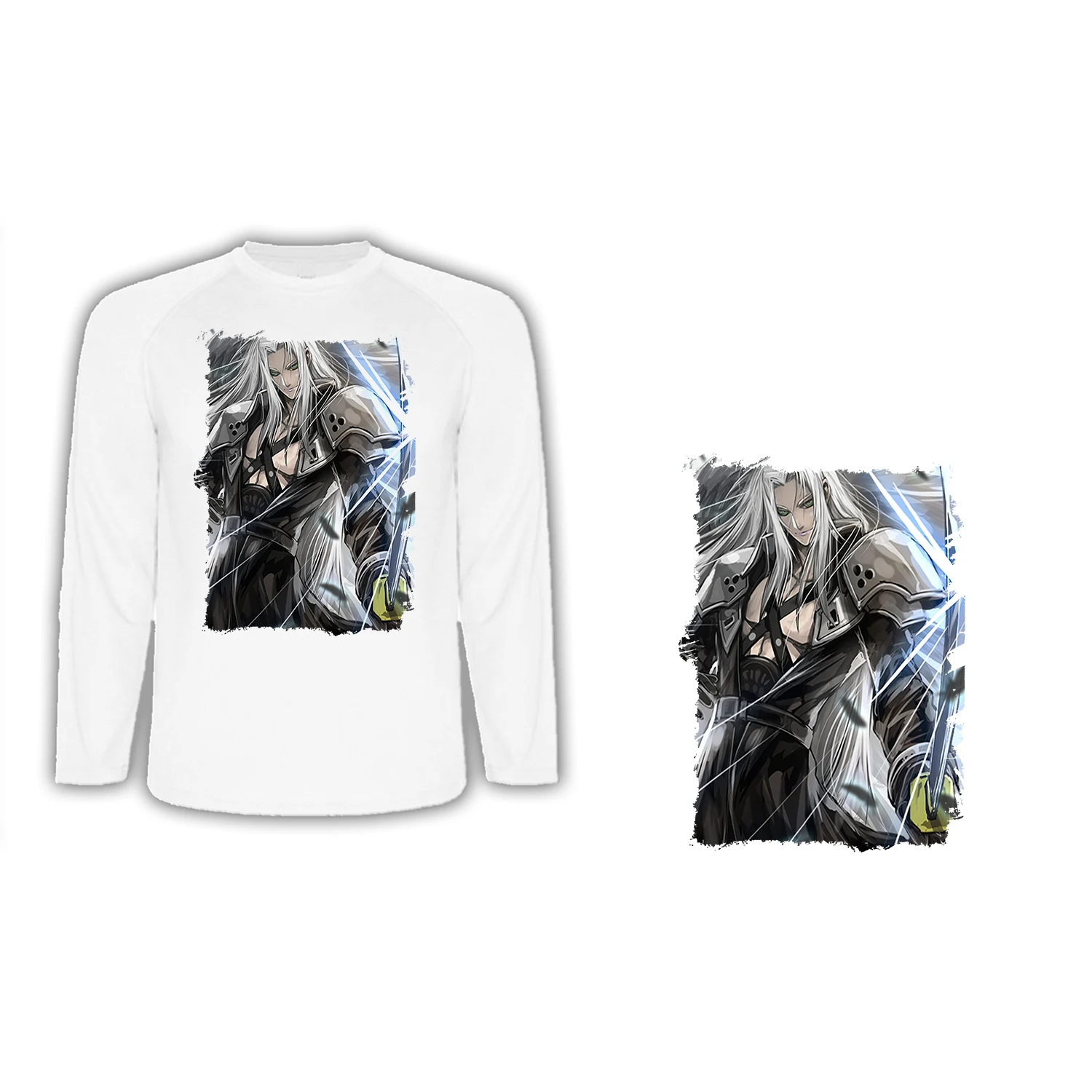 LONG SLEEVE T-SHIRT A3 FANART CHARACTER RPG SINISTER T-shirt