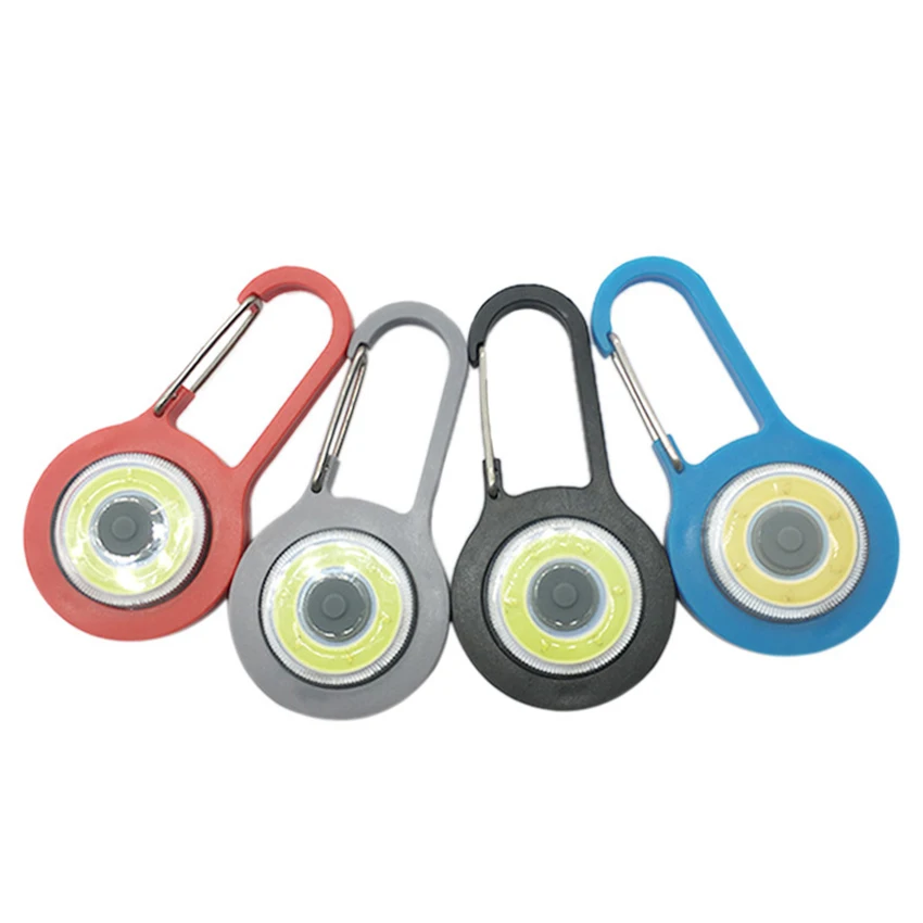 Mini luz conduzida da tocha da lanterna com 3 modos, luz portátil da espiga do chaveiro lanterna ao ar livre para caminhadas escalada emergência