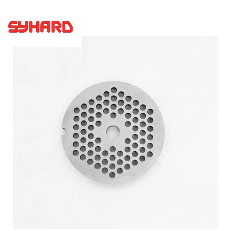 32 Type Meat Grinder Hole Plate Knife Mincing Machine Parts Stainless Steel Meat Pore Plate