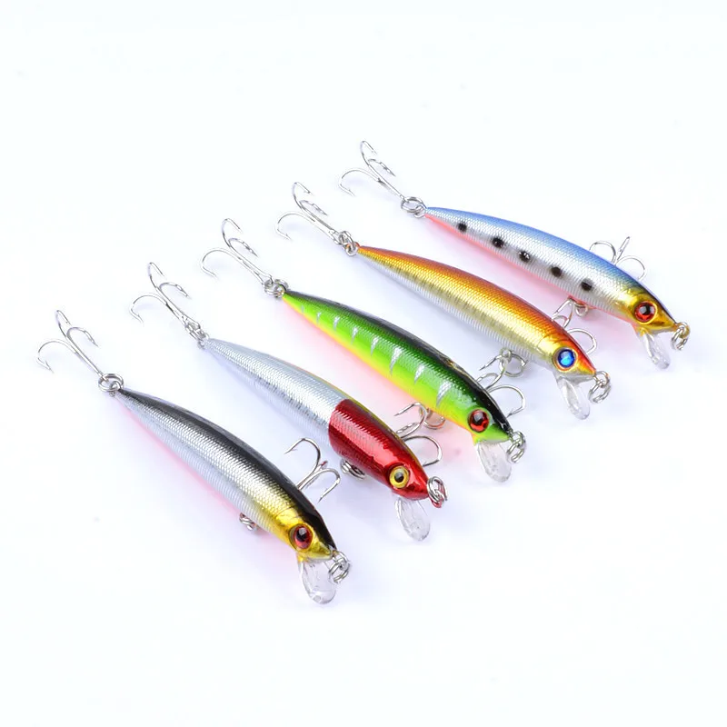 East Rain 8.5cm/6.7g 3pcs/Lot Minnow Sinking Lures Artificial Hard Baits for Freshwater Saltwater Fishing Lure