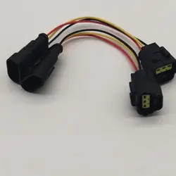 for Denso diesel system engine fuel rail pressure sensor connector plug 3 holes to 3 pins Cable