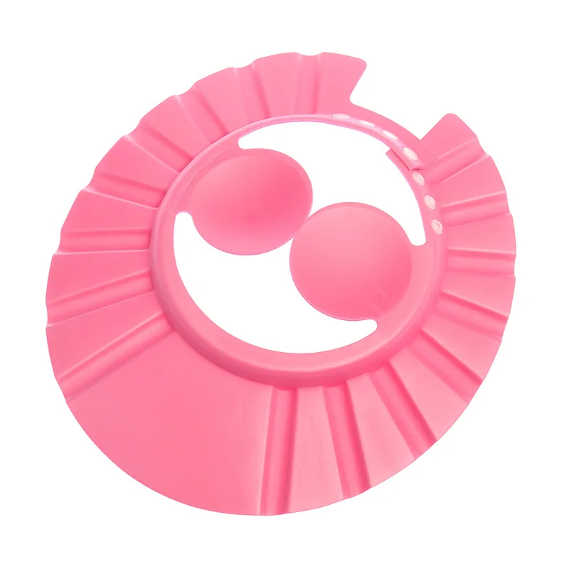 Baby Shower Caps Adjustable Shampoo Cap Waterproof Ear Protection Shampoo Bathing Shower Cap Wash Hair Visor Caps Bathing Hat