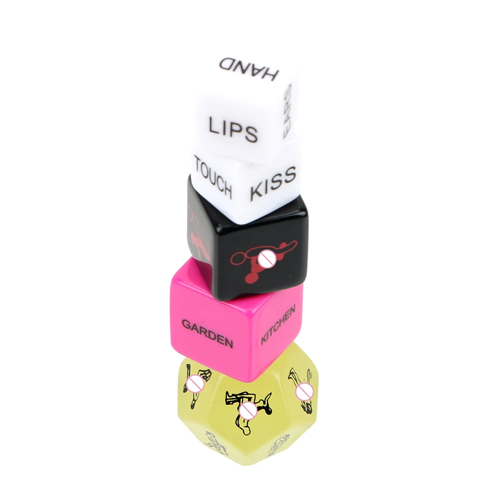 OLO 5 Pcs/Set Sex Dice Love Sexy Posture Humour Gambling Sex Erotic Products Adult Sex Toys Sex Toys for Couple