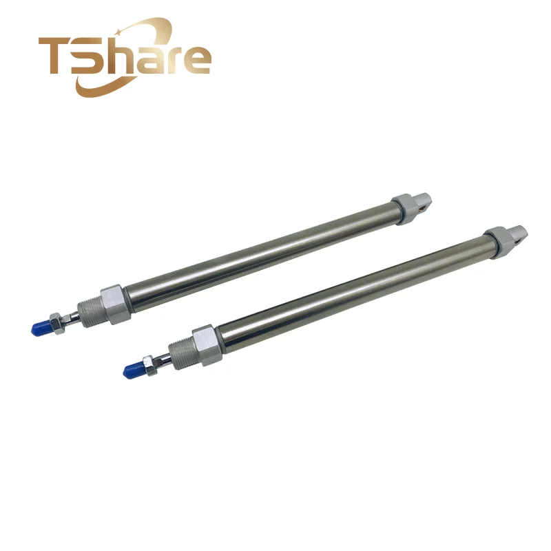 CDM2E-20X225 اسطوانة هوائية 20 مللي متر الأساسية 225 مللي متر السكتة الدماغية سبائك الألومنيوم اسطوانة الهواء لملحقات آلات النجارة #1