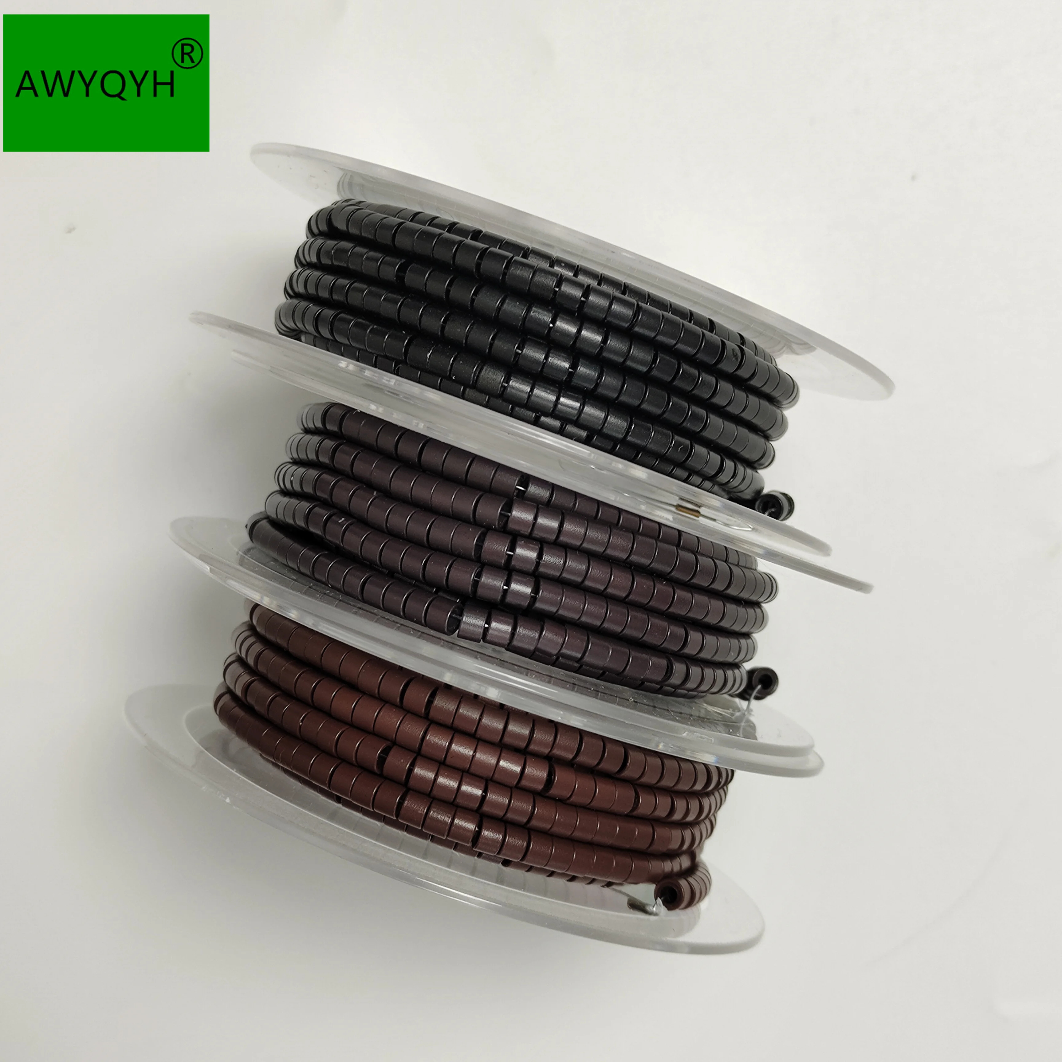 

1000PCS 4.5*2.5*3.0mm Pre-Loaded Silicone Aluminum Micro Rings Links Beads Hair Extension Tools For Keratin Hair extensions