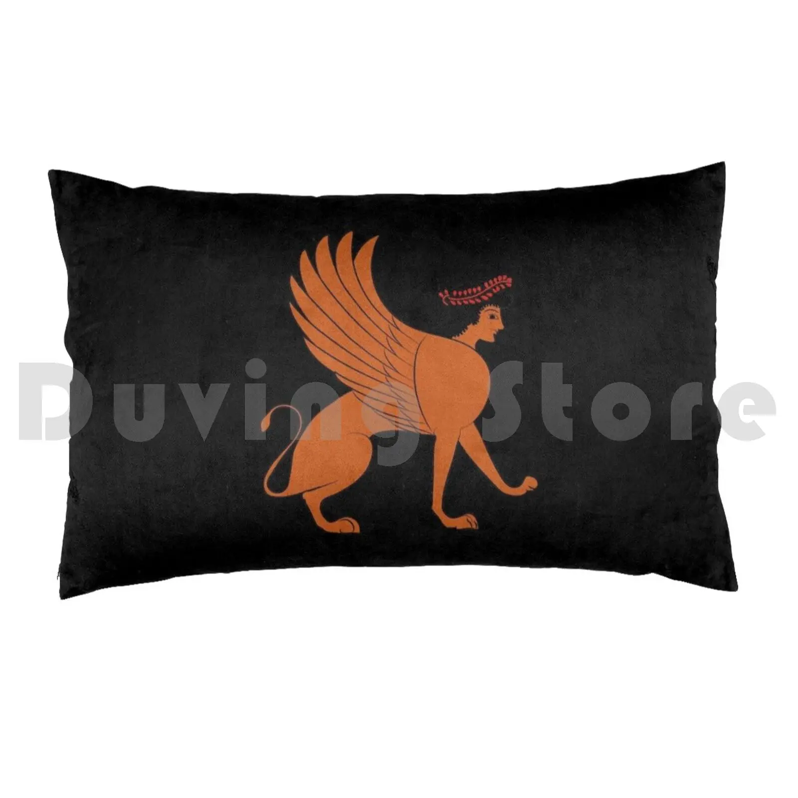 Sphinx #2 Pillow Case Printed 50x75 Sphinx Archaeology Animal Archaeologist Archaeologists History Romans God