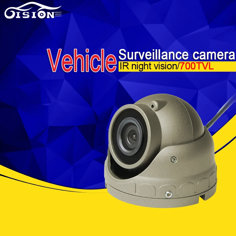 

Free Shipping 700TVL Mini Metal Ceiling Camera,IR Night Vision AV/Aviation/BNC for Car DVR Truck Bus Vehicle Surveillance,3.6mm