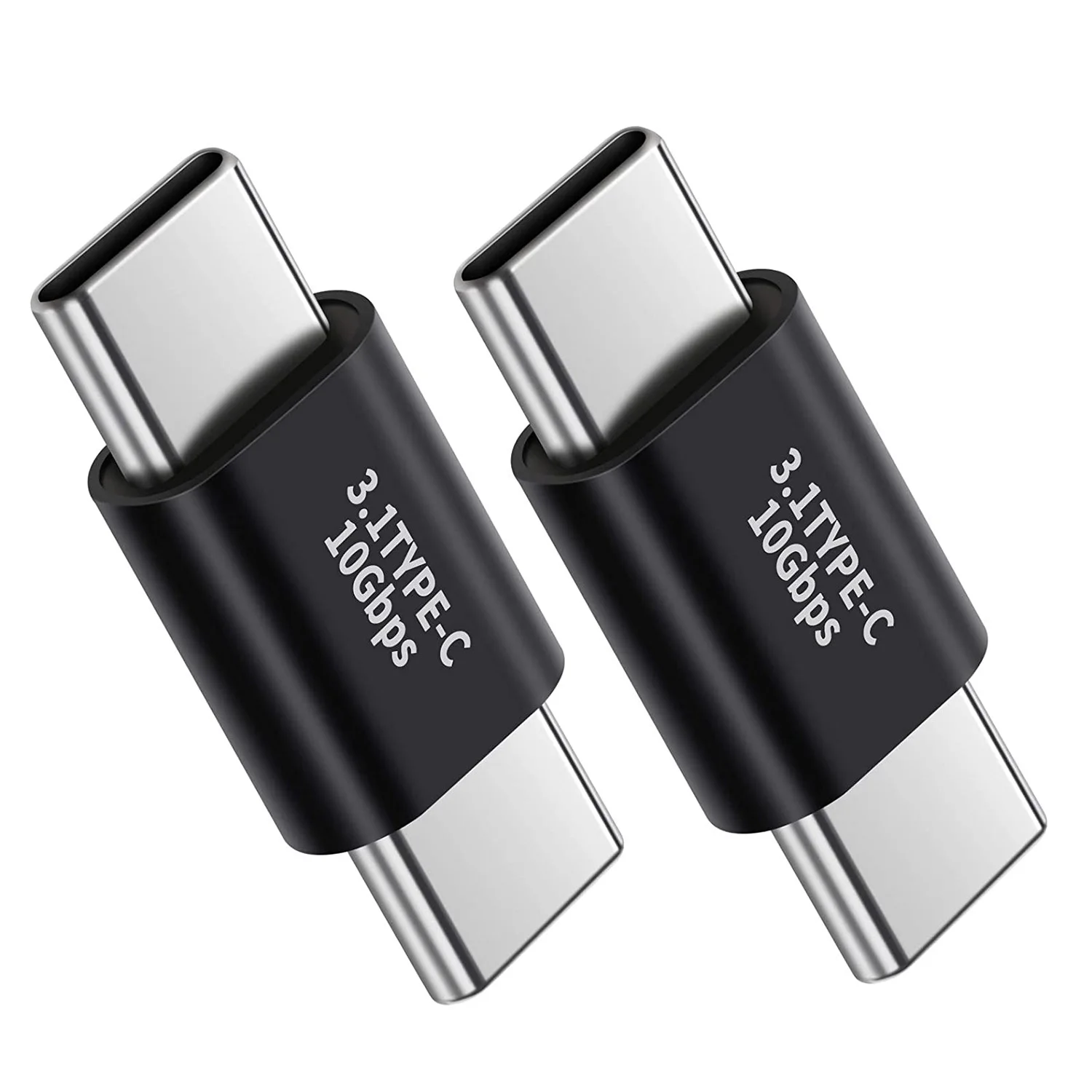 

10pcs USB Type C 3.1 Male to Male Adapter 10GBbps Audio Video Data Fast Charging Cable Connector Converter