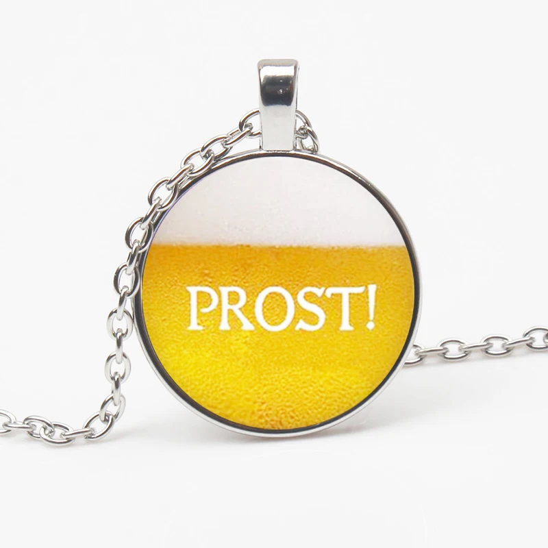 

Fashion Beer Jewelry Beer Lover Necklace Beer Pendant Handmade Necklace Oktoberfest Jewelry Friends Souvenir Party Gift Choker