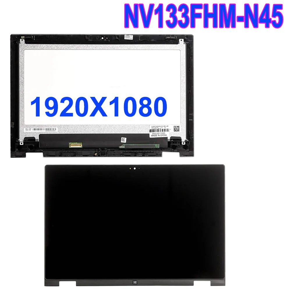 13.3''   LP133WH2-SPB1 For Dell Inspiron 13 7000 7347 7348 7359 P57G LCD Touch Display Digitizer Screen Assembly LCD