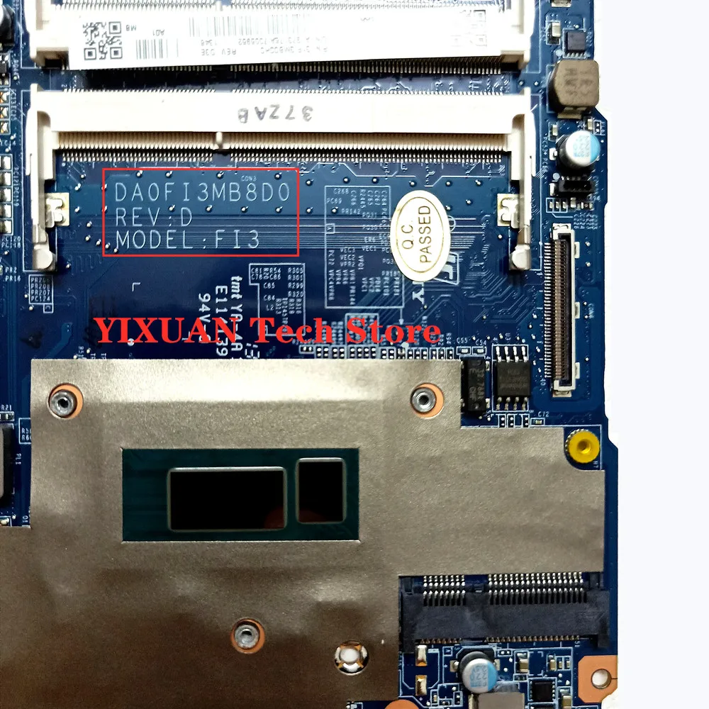 DA0FI3MB8D0 For SONY SVF15N Series Laptop Motherboard With I3 I5 I7 CPU DDR3L A1973174A tested good