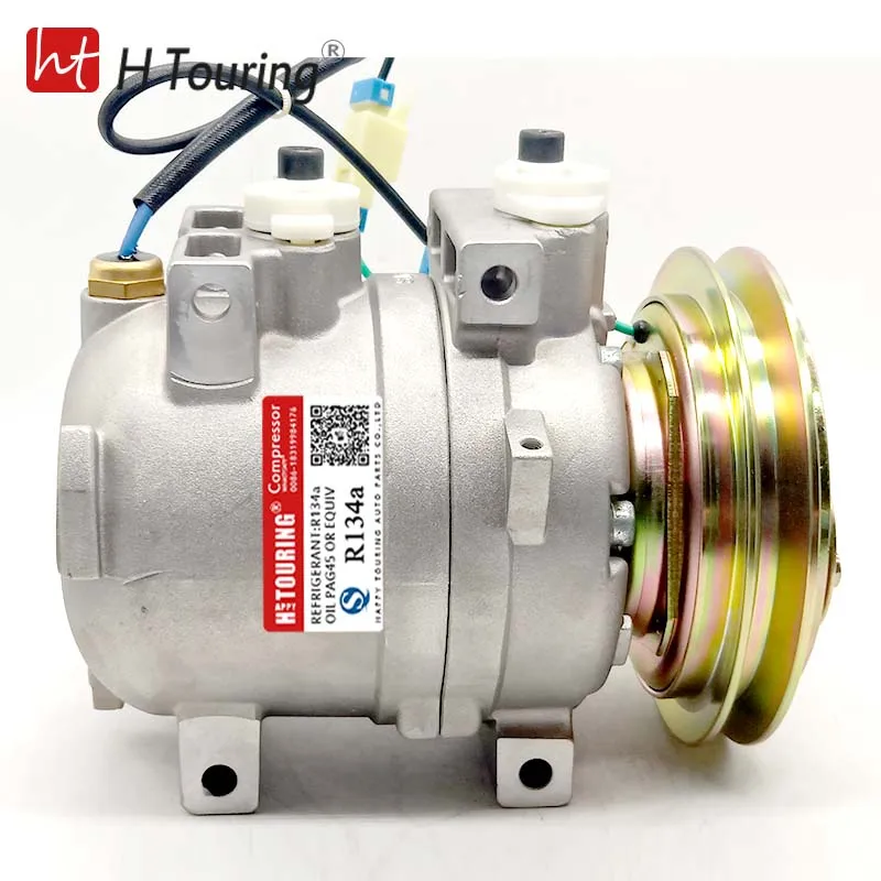 dkv14c  conditioner compressor for Hitachi Hyundai excavator R225-7 A5000-674-00-1 11N690040 11N6-90040 11N892040 50000674001