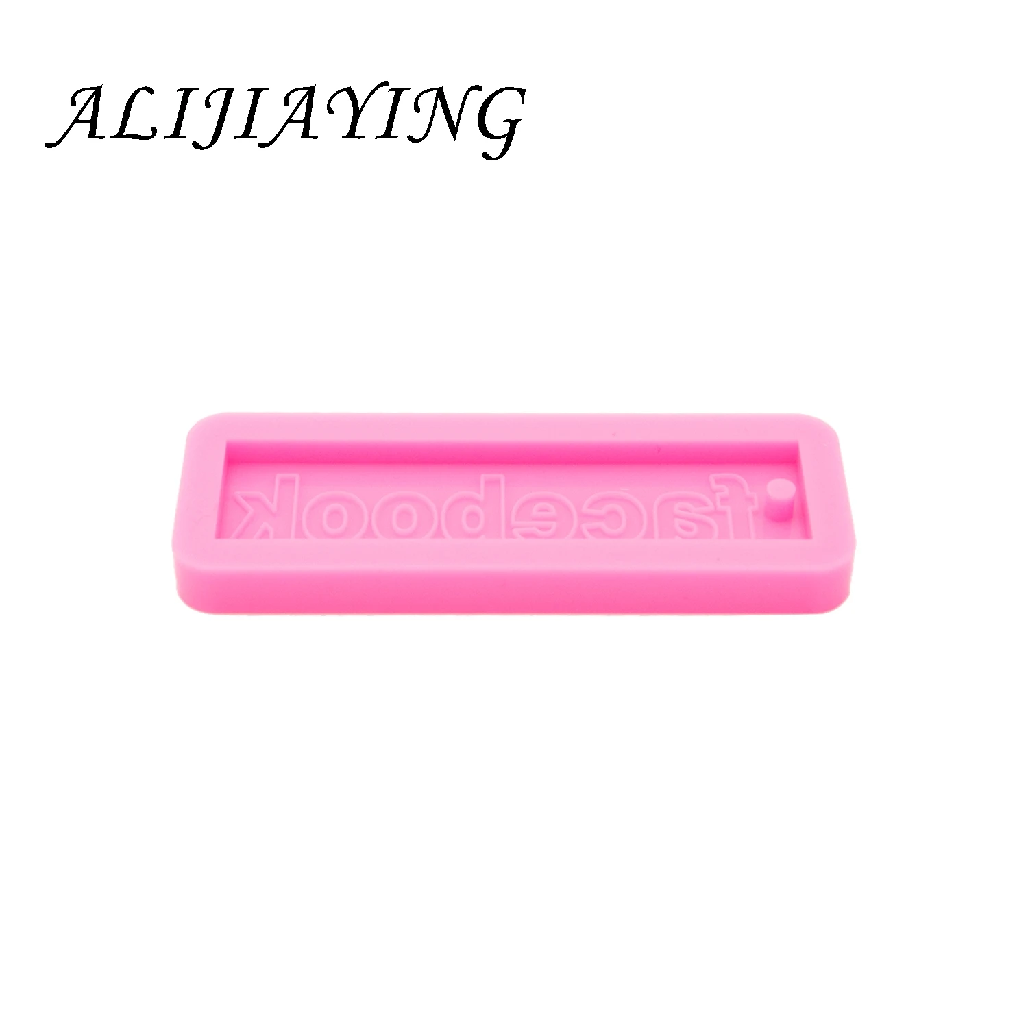 Shiny Silicone Mold for keychain pendant - Resin Crafting Mold - Diy Epoxy Resin Molds Jewelry Making DY0820