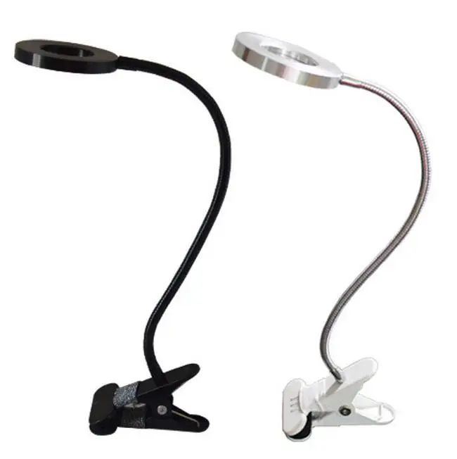 

Flexible 3000k 4000k 6000k 10 Levels Dimming LED Book Light USB Clip-on Eye Protection Bedroom Reading Lamp Make Up Lamp