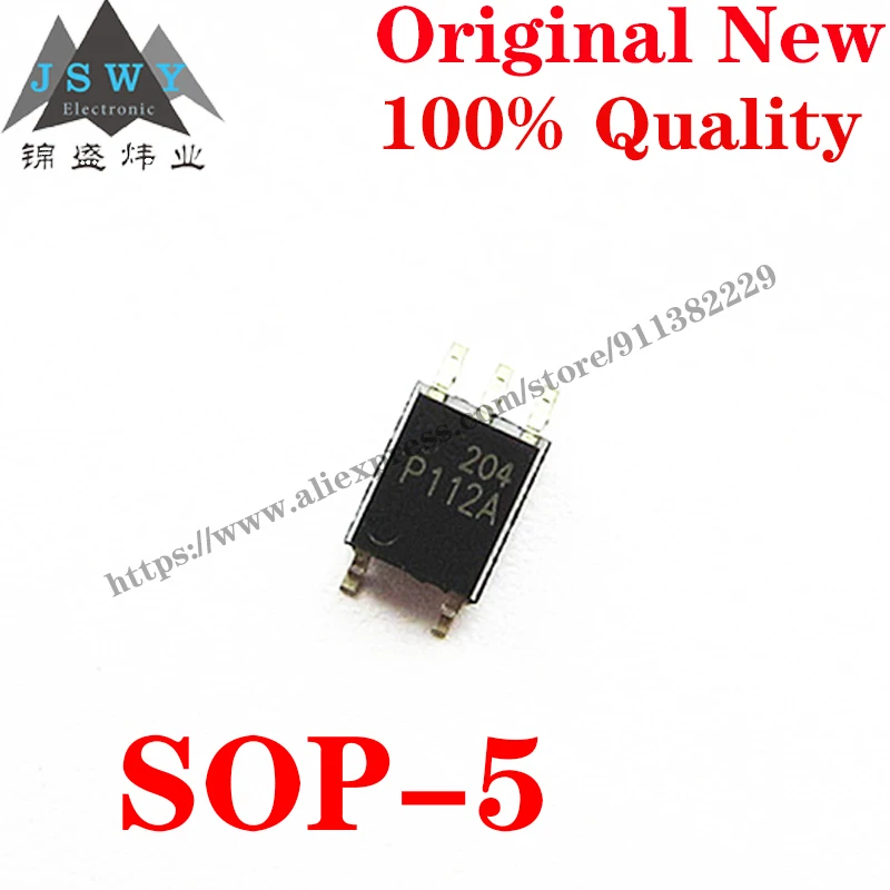 

10~100 PCS TLP112A SOP-5 P112A Optocoupler/Photocoupler High Speed Optocoupler IC Chip with for module arduino Free Shipping