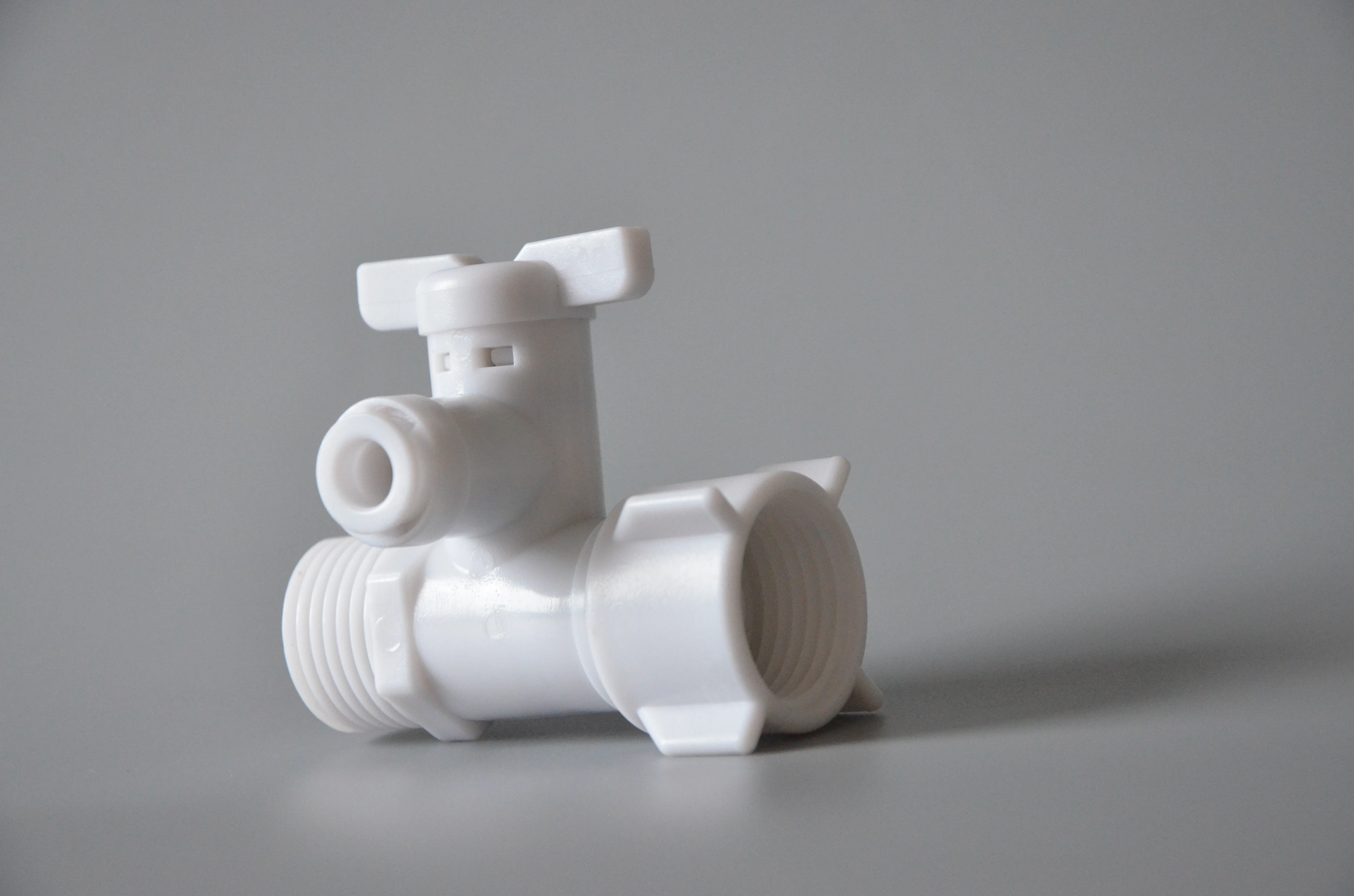 พลาสติก 6.5 มม.วาล์วอะแดปเตอร์ Joint น้ำ diverter,SLIP-Lock Connector/ท่ออุปกรณ์เชื่อมต่อ, ข้อต่อท่อวาล์ว